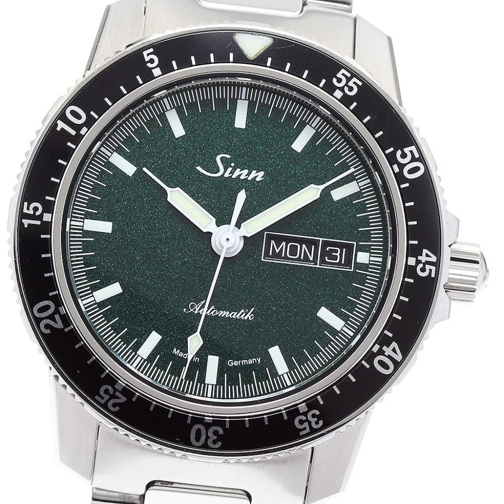 Sinn 104 Day date green Dial Automatic Men's Watch